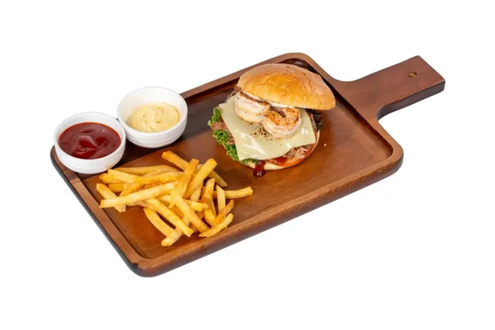 Surf and Turf Burger