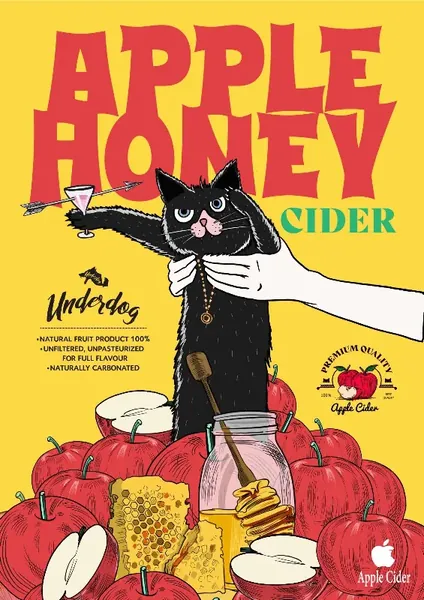 ฉลาก Apple Honey