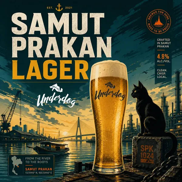 ฉลาก Samut Prakan Lager