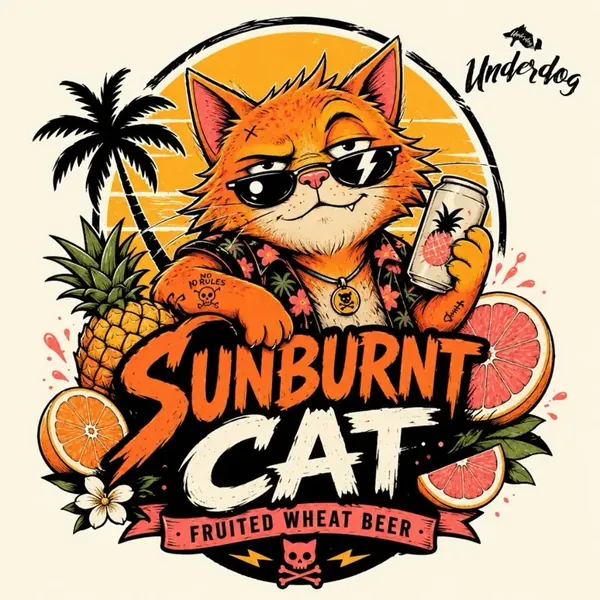 ฉลาก Sunburnt Cat
