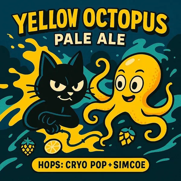 ฉลาก Yellow Octopus