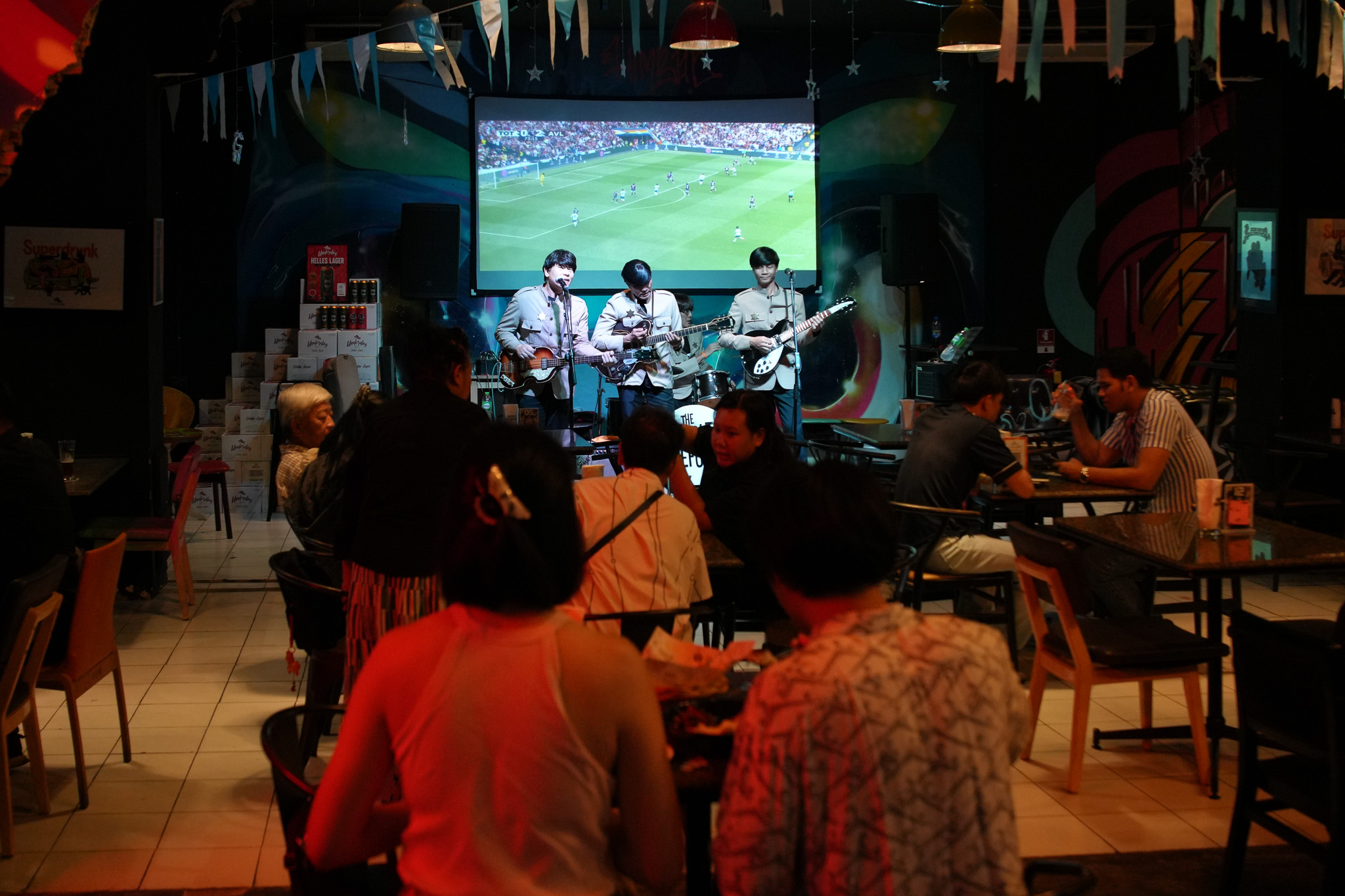 บรรยากาศคืนงาน
