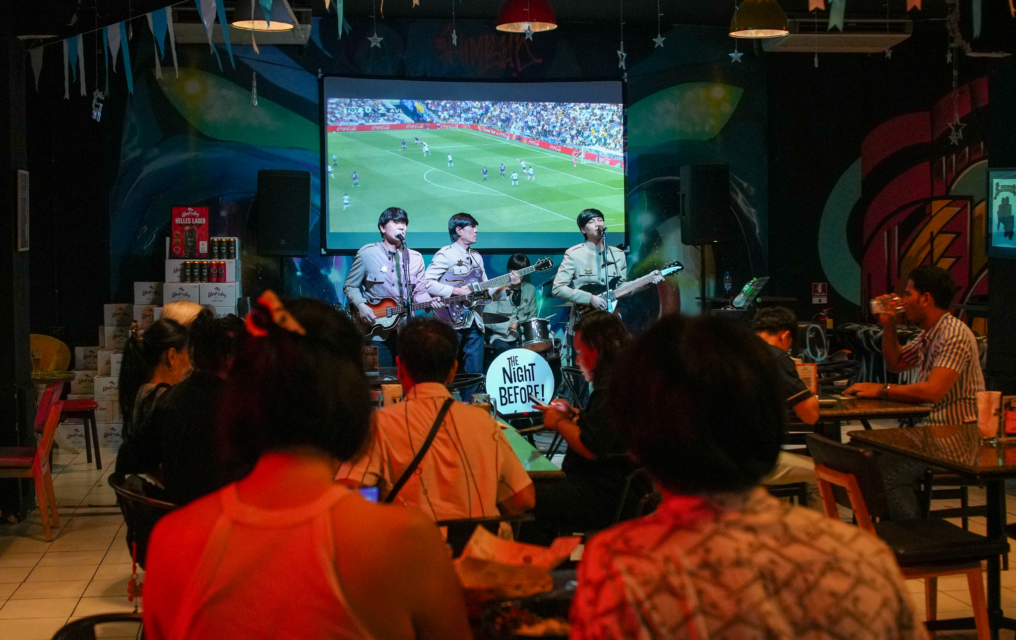 The Night Before Band เล่นสดที่ Underdog เทพารักษ์