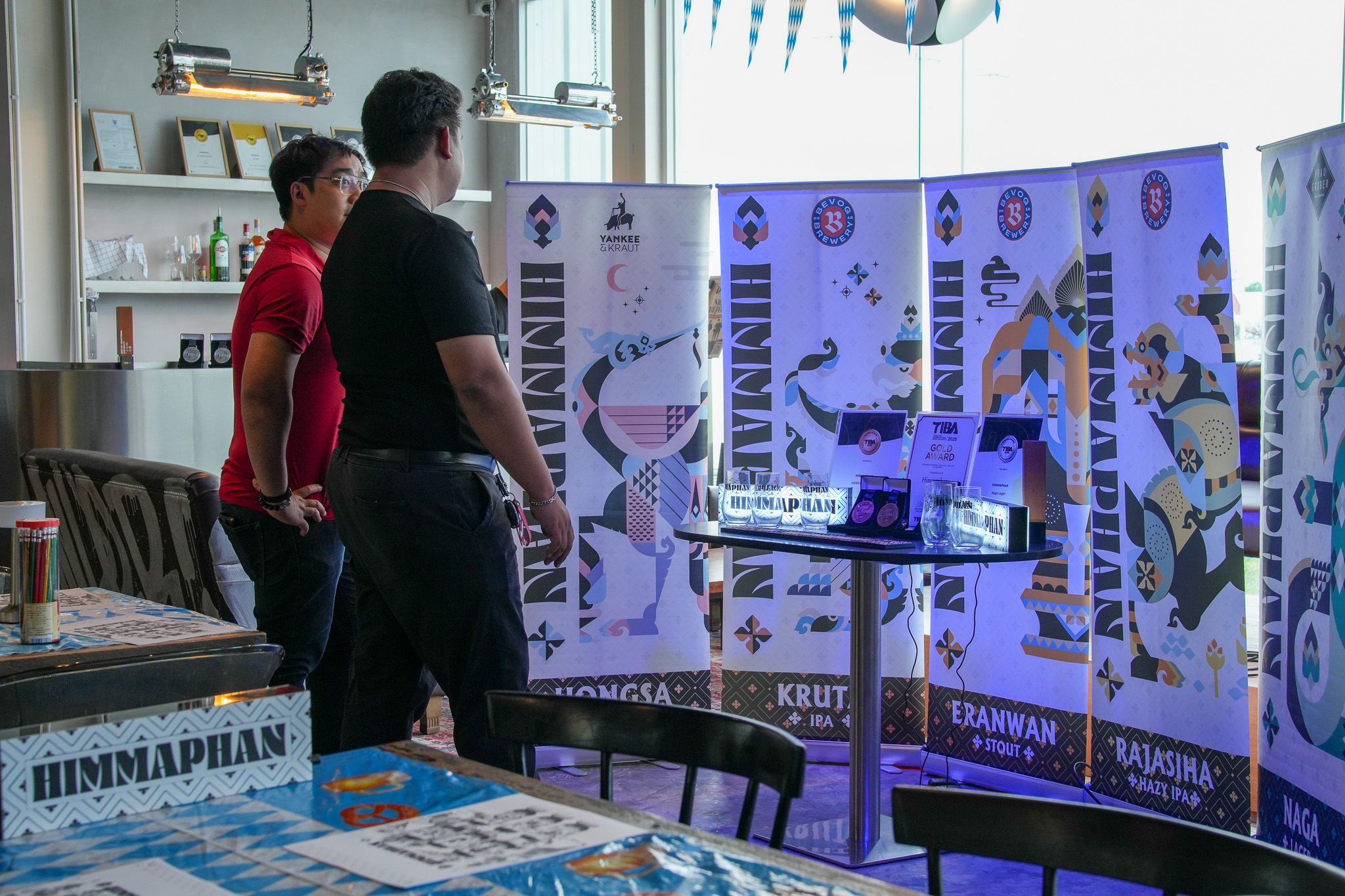 Himmaphan beer setup